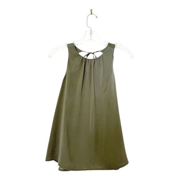 Banana Republic Olive Green Open Back Tank - Picture 3 of 6
